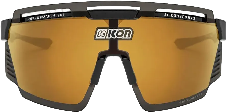 Очки Scicon Aerowatt Black Gloss/SCNPP Multimirror Bronze - 1