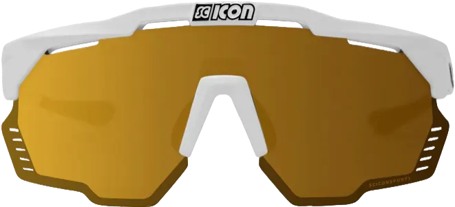 Очки Scicon Aeroshade Kunken White Gloss/lens SCNPP Multimirror Bronze - 1