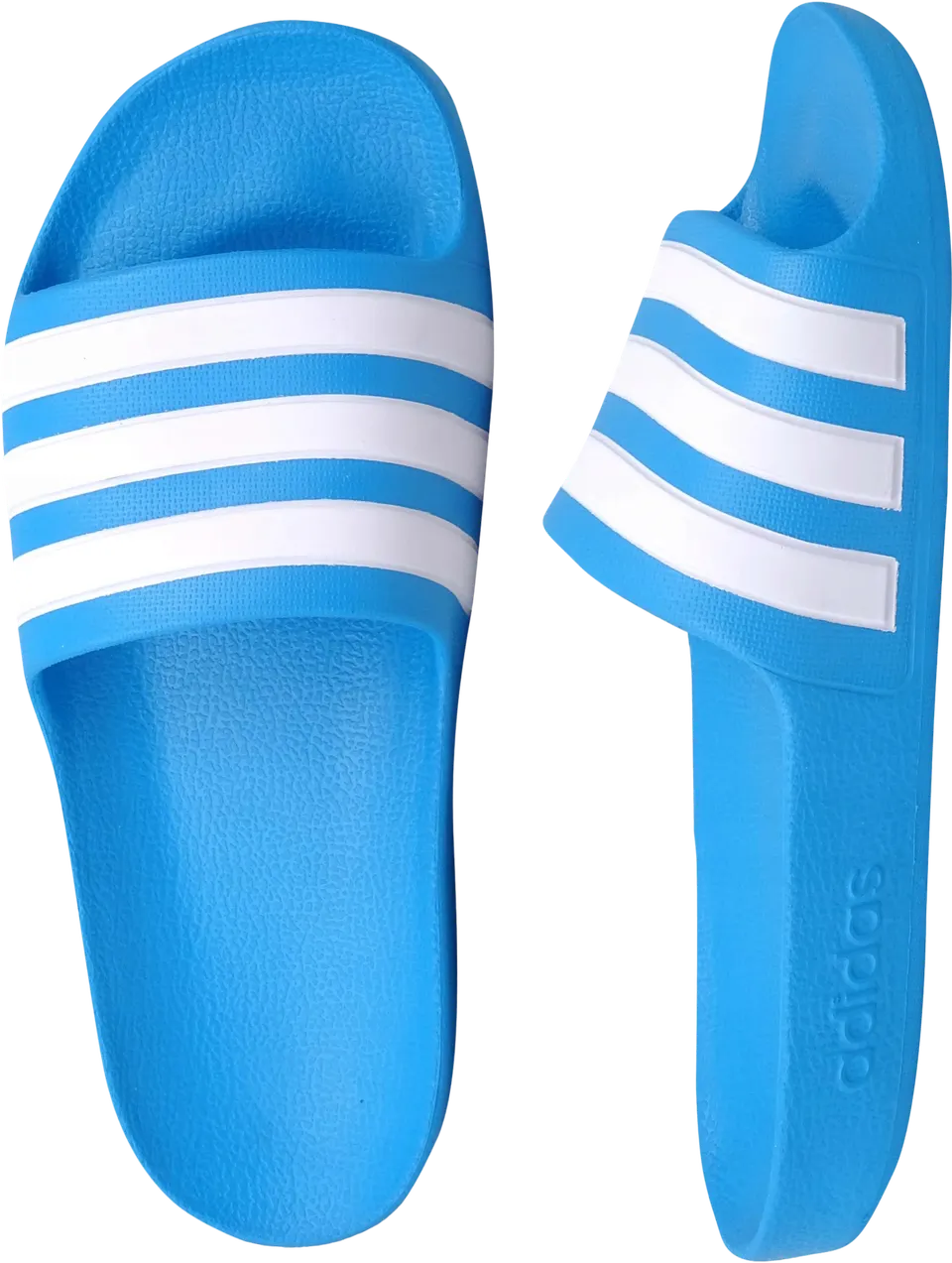 Шлепанцы Adidas (Slides Sandales) Aqua Голубые - 1