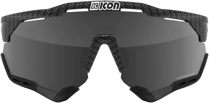 Очки Scicon Aeroshade XL Carbon Matt/lens SCNPP Multimirror Silver - 1