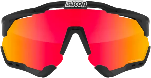 Очки Scicon Aeroshade XL Black Gloss/lens SCNPP Multimirror Red - 1