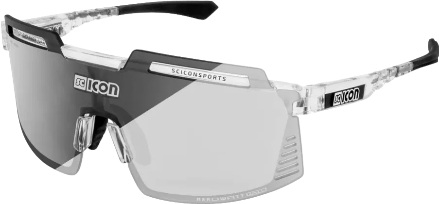 Очки Scicon Aerowatt Foza Crystal Gloss/SCNPP Photocromic Silver - 2