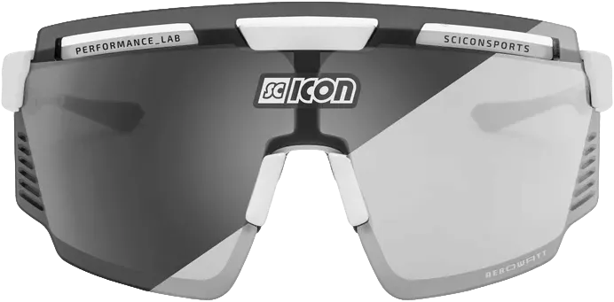 Очки Scicon Aerowatt White Gloss/SCNPP Photocromic Silver - 1