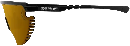 Очки Scicon Aerowing Lamon Black Gloss Multimirror Bronze - 3
