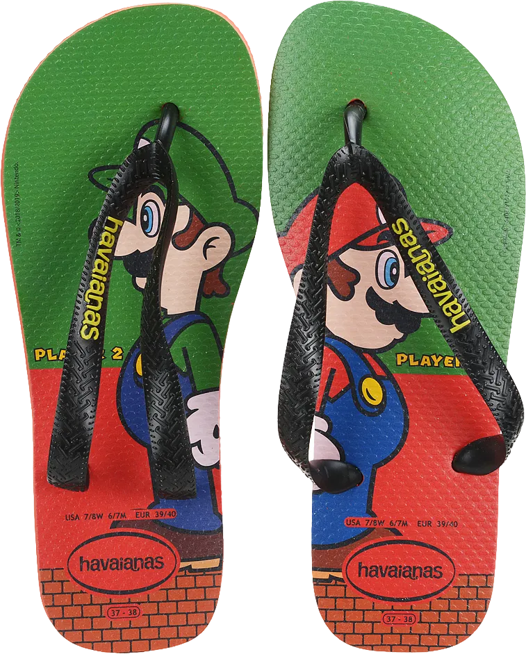 Шлепанцы Havaianas MARIO BROS strawberry