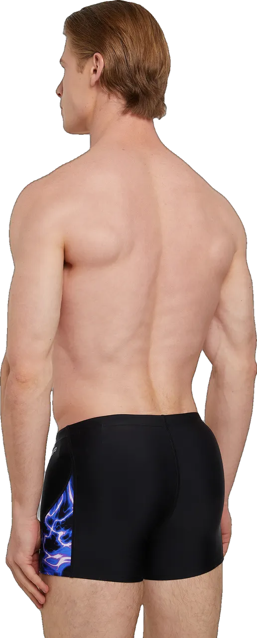 Боксеры Speedo Alov Digi V-cut (Черный/Фиолетовый) - 2