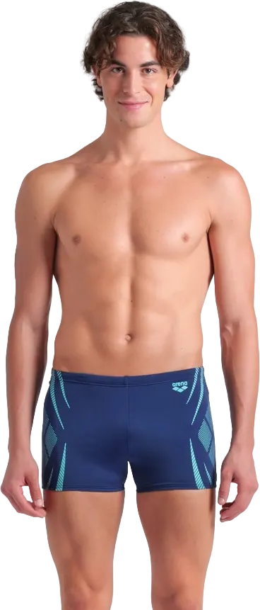 Мужские плавки для плавания Arena Poseidonia Swim Short navy-water - 1