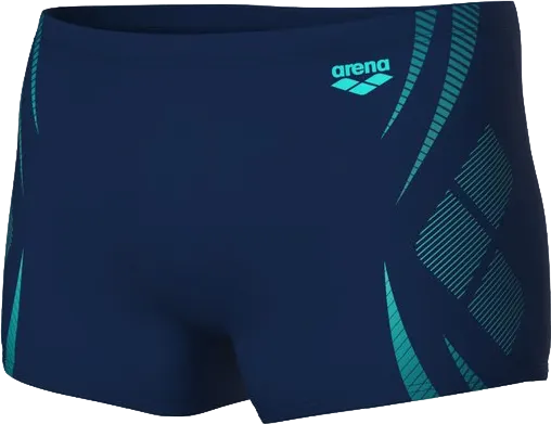 Мужские плавки для плавания Arena Poseidonia Swim Short navy-water - 3