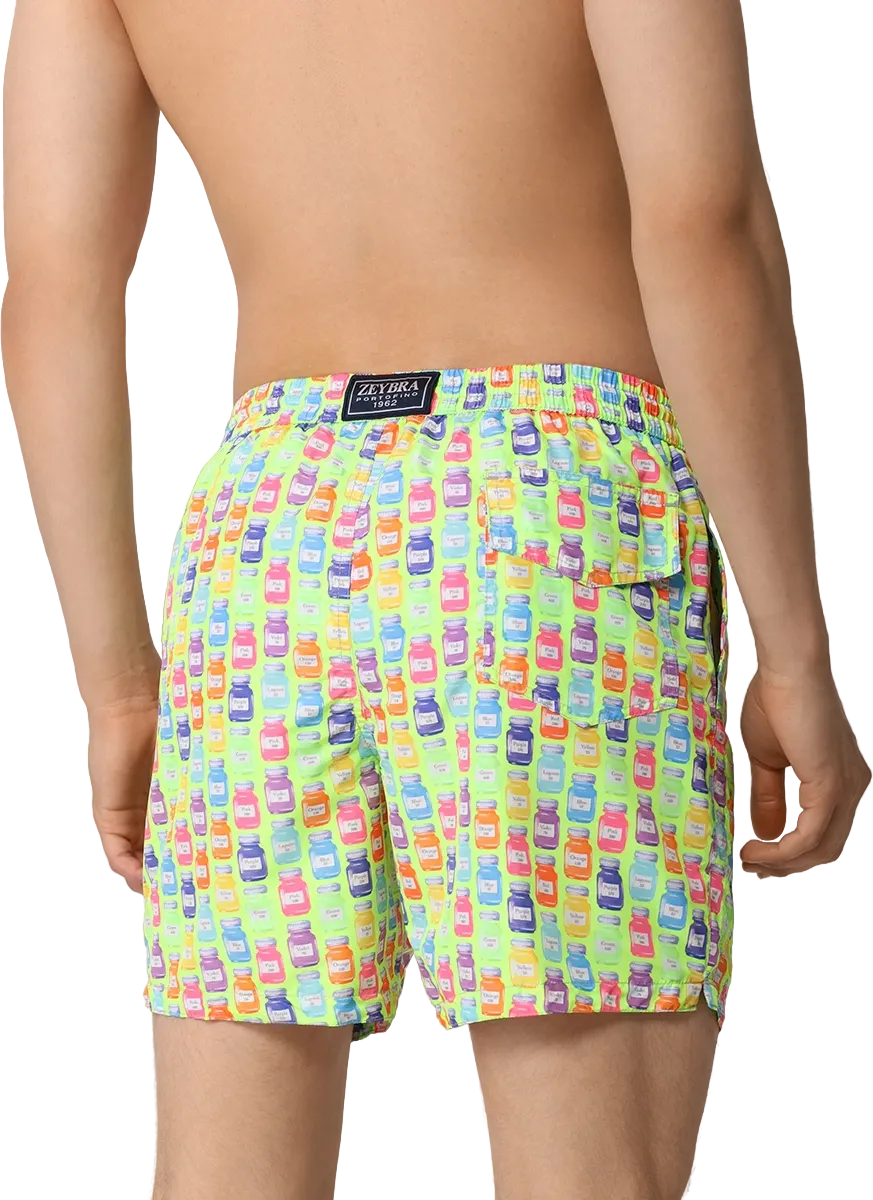 Плавательные шорты ZEYBRA AUB321/VERDE-FLUO - 2