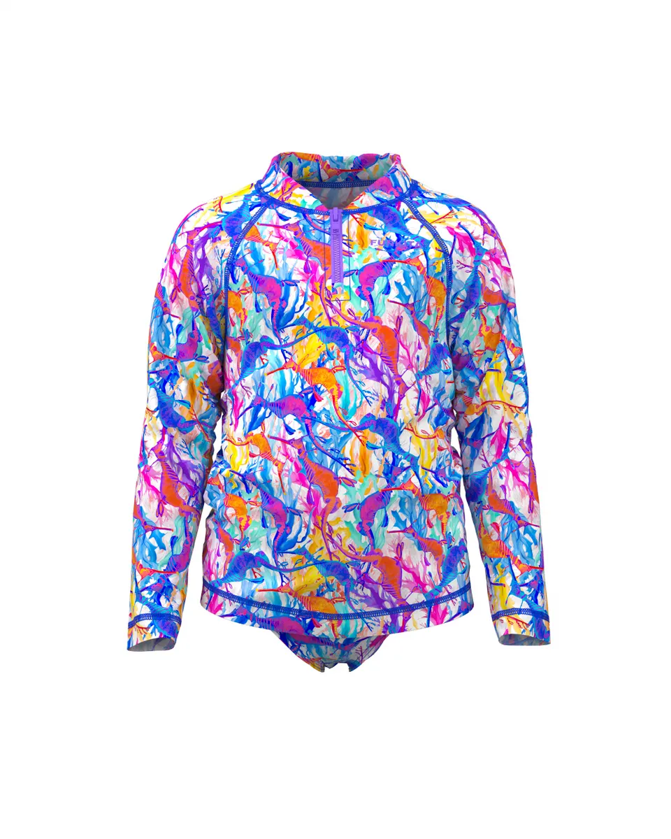 Купальник FUNKITA Toddler Girl's Dreamy Weedy (Zippy Rashie & Brief) - 1