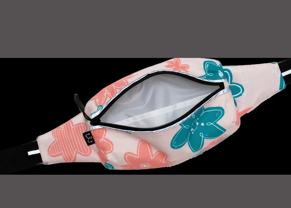 Сумка Enklepp & lampabegaet Marathon Waist Bag (с цветочками) - 3