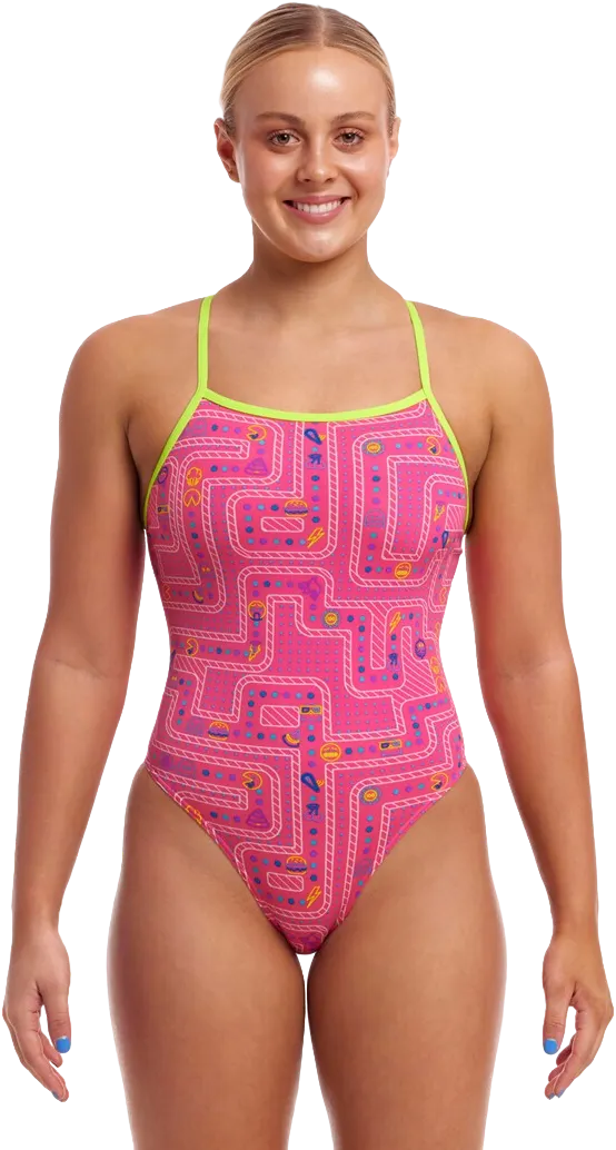 Купальник FUNKITA Packed Pink (Tie Me Tight) - 1