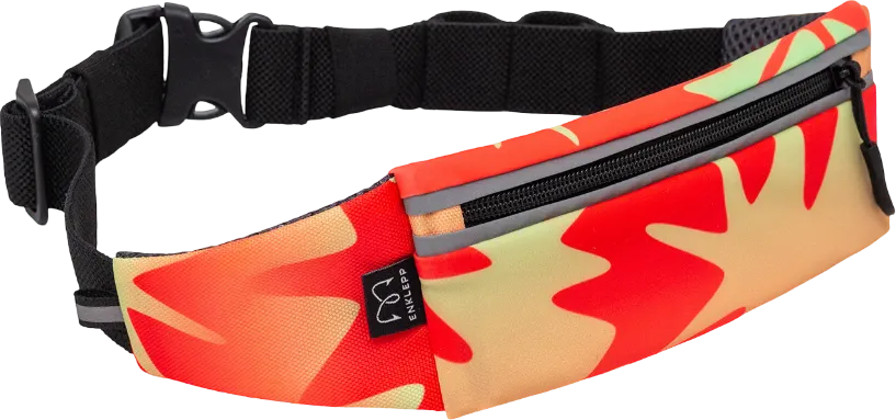 Сумка Enklepp Run Belt 365 (trap-zig zag gradient red) - 2