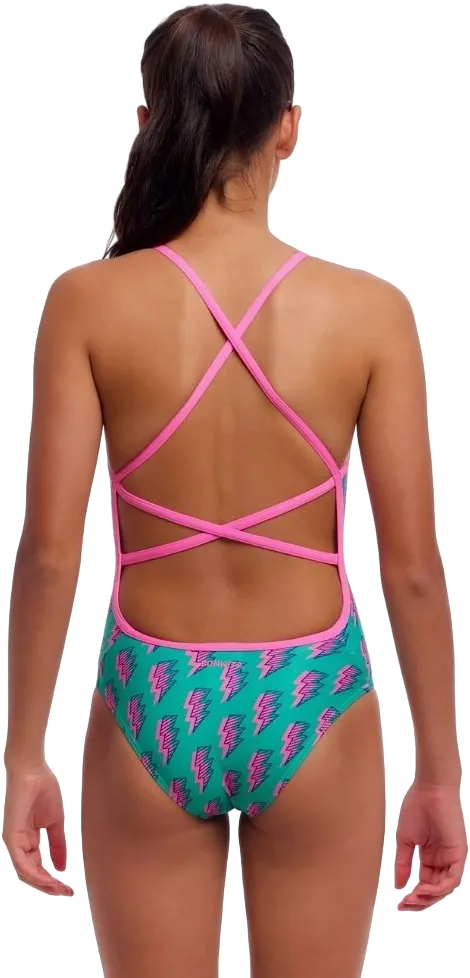 Купальник FUNKITA Girl's Zip Zap - 2