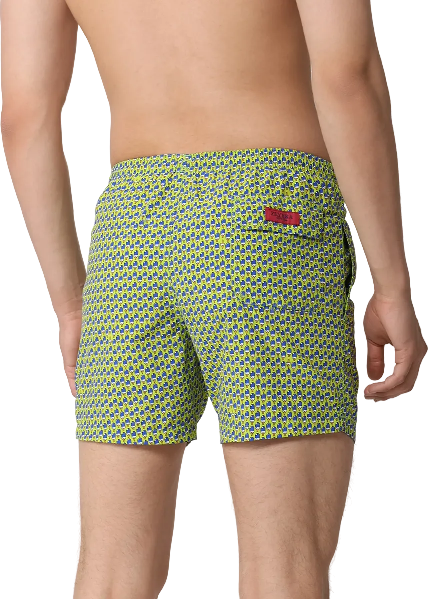 Плавательные шорты ZEYBRA AUB310/LIME - 2
