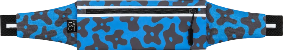 Сумка Enklepp Run Belt 365 (black flowers blue) - 1