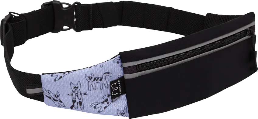 Сумка Enklepp Run Belt 365 (trap-retro cats) - 2