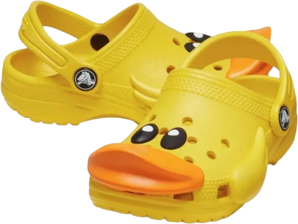 Crocs classic rubber ducky clogt (sunflower) - 2