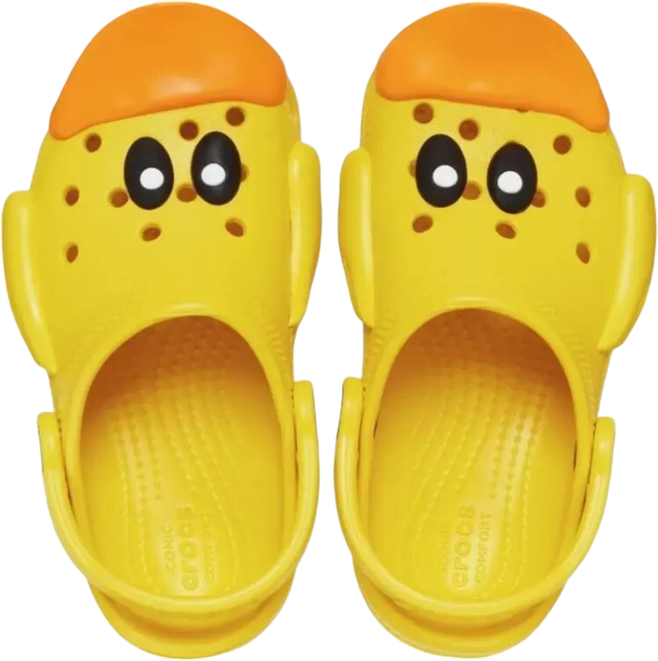 Crocs classic rubber ducky clogt (sunflower) - 1