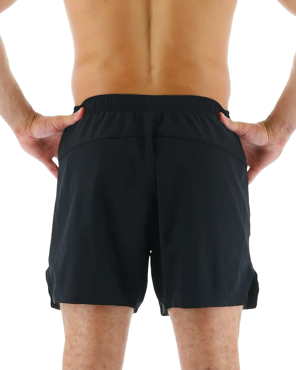 Шорты TYR Men's Hydrosphere™ Momentum Short Unlined 6" Solid (001) - 2