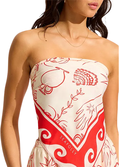 Шарф Seafolly Atlantis Faces Scarf (Jade) - 2