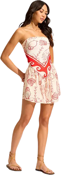 Шарф Seafolly Atlantis Faces Scarf (Jade) - 1