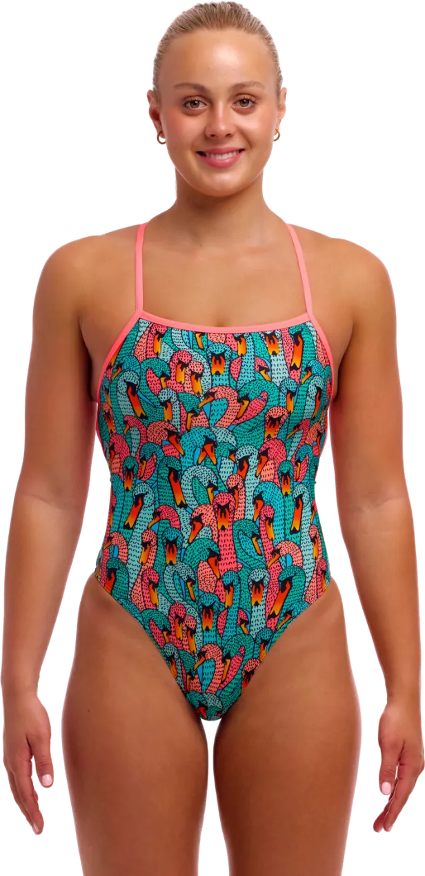 Купальник FUNKITA Swan See Swan (Strapped In) - 1