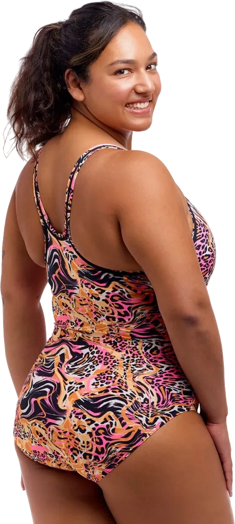 Купальник FUNKITA с поддержкой Tipsy Tiger (Locked In Lucy) - 2