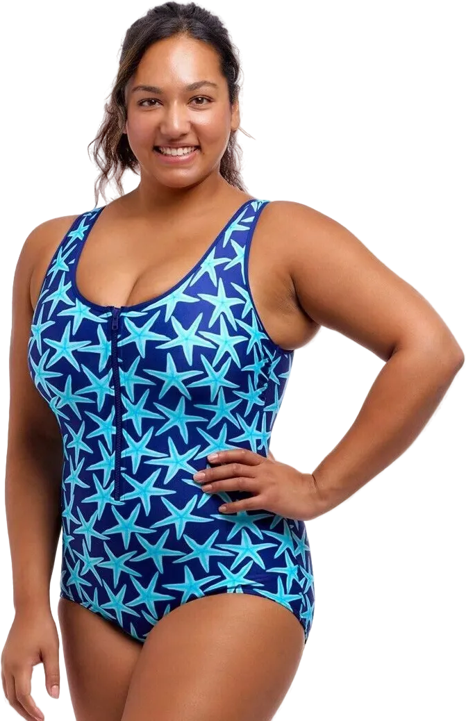 Купальник FUNKITA с поддержкой See Stars (Zip Front) - 1