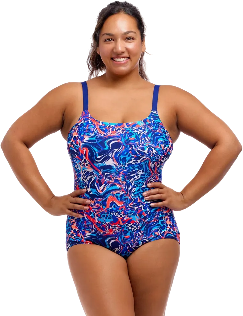 Купальник FUNKITA с поддержкой Mad Cat (Scoop Neck) - 1