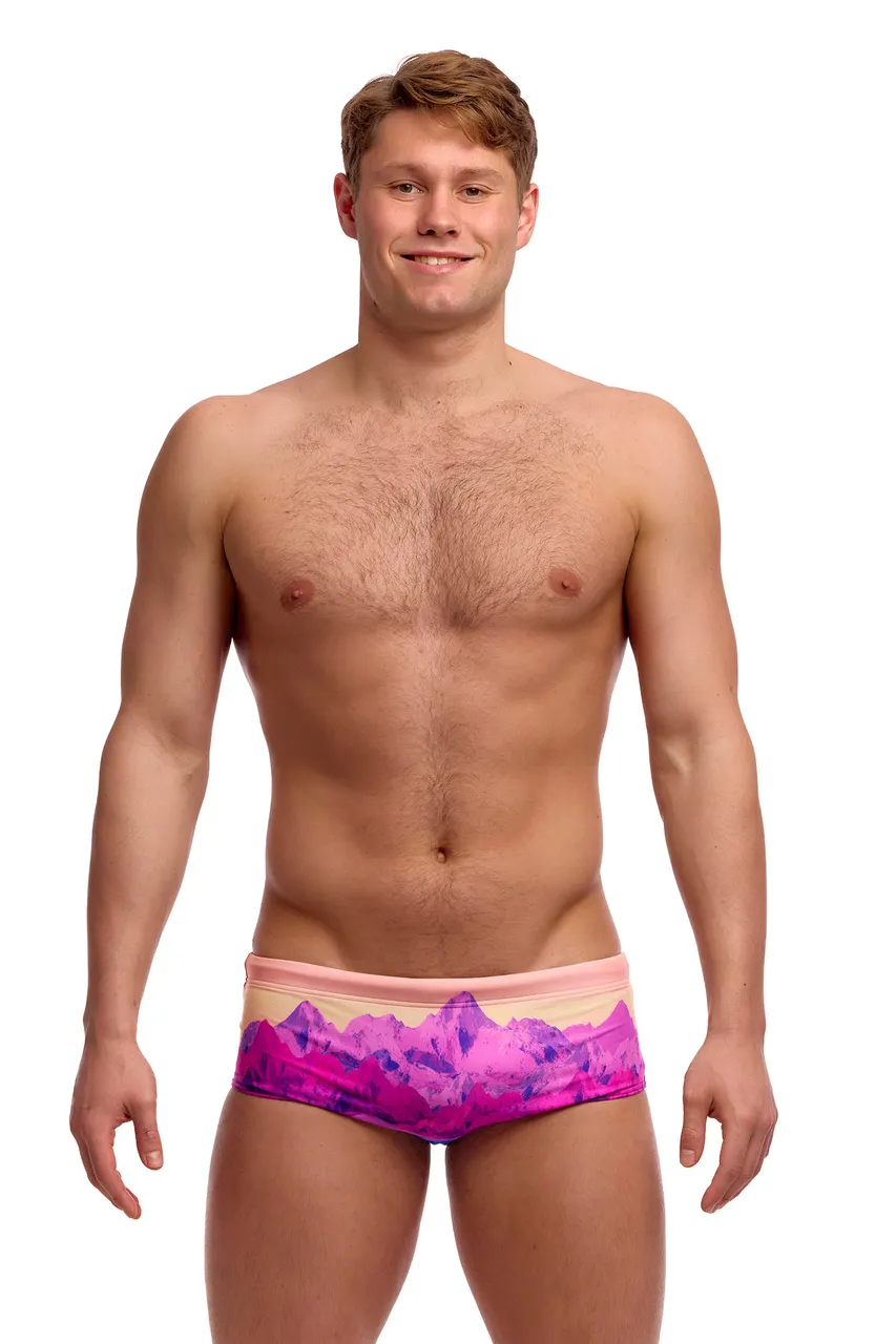 Транки FUNKY TRUNKS Men's Pink Peaks - 1