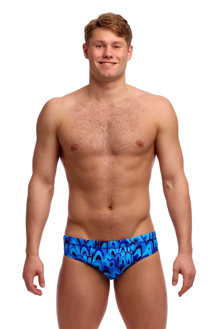Плавки FUNKY TRUNKS Men's Hill Billy Blues - 1