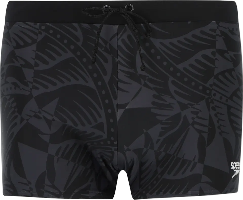 Плавки-шорты мужские SPEEDO Valmilton Valmilton Aquashort черн-сер - 3
