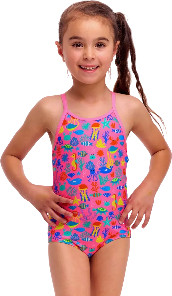 Купальник FUNKITA Toddler Girl's Fishilicious - 1