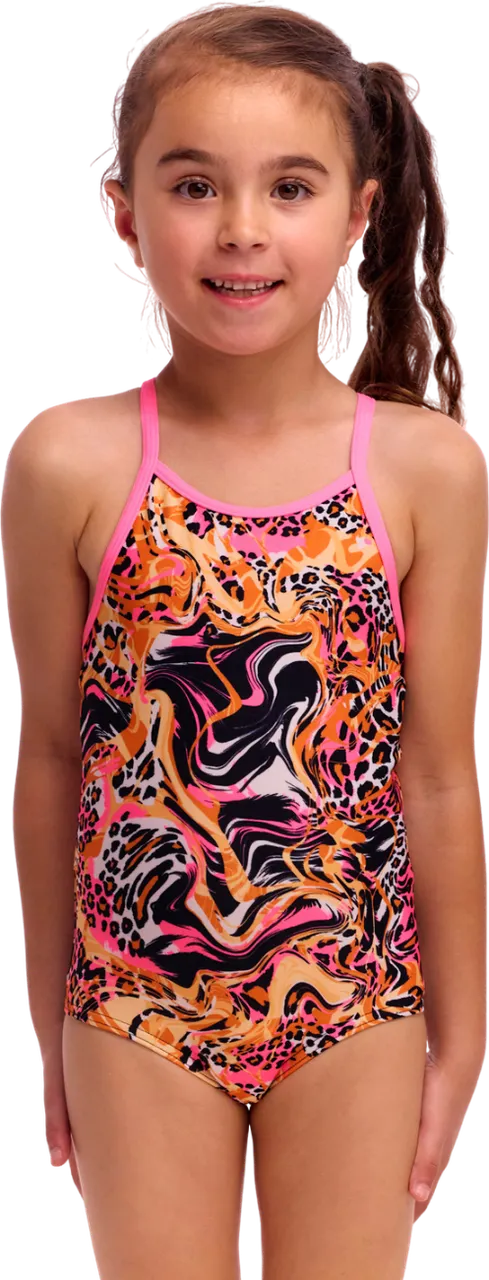 Купальник FUNKITA Toddler Girl's Tipsy Tiger - 1