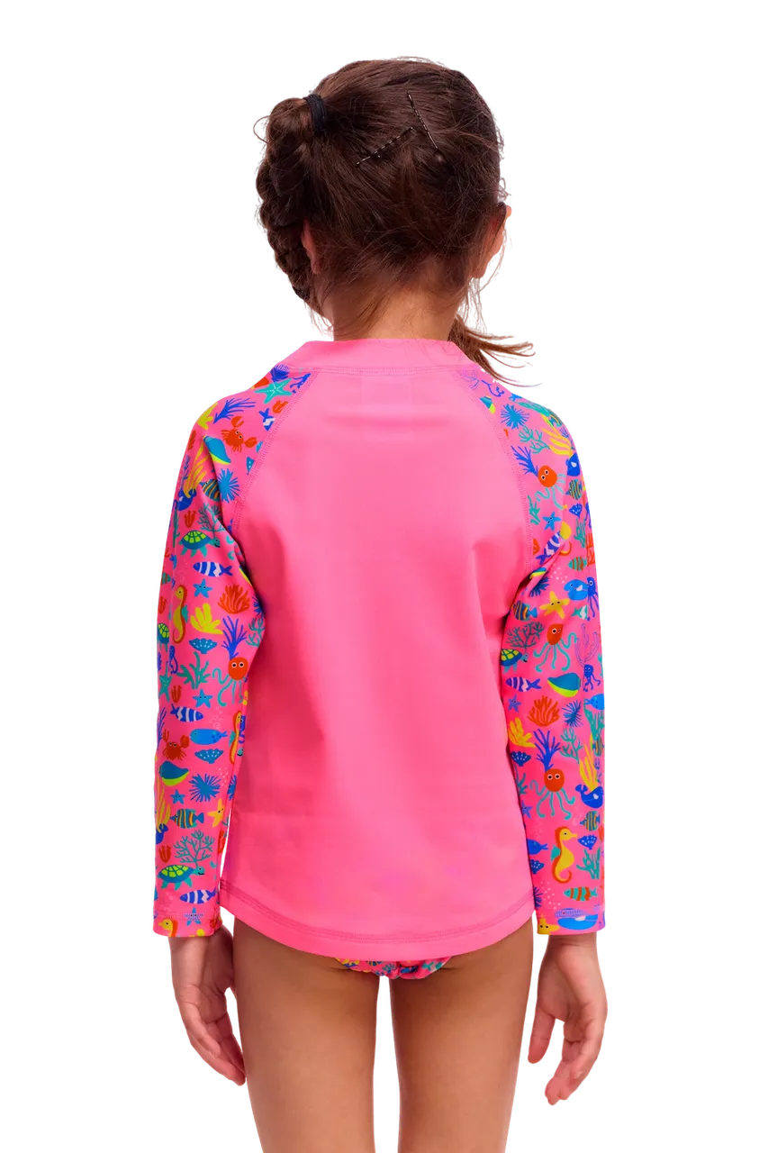 Купальник FUNKITA Toddler Girl's Fishilicious (Zippy Rash Vest) - 2