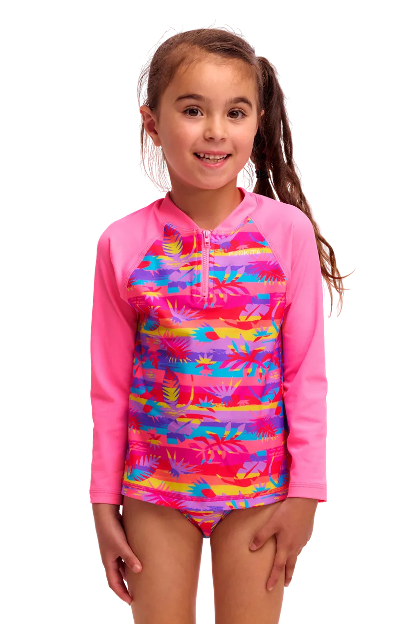 Купальник FUNKITA Toddler Girl's Leave In (Zippy Rashie & Brief) - 1