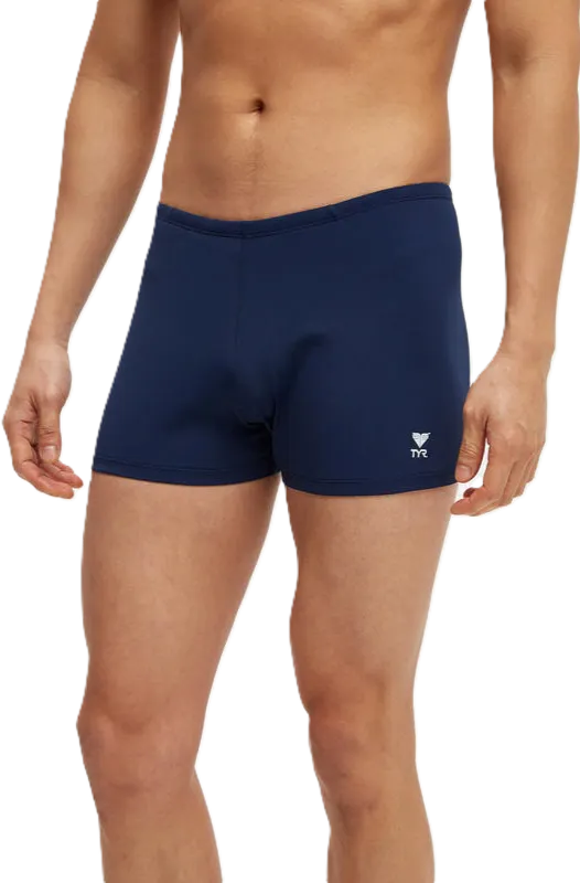 Шорты TYR Durafast Elite Solid Square Leg (401)