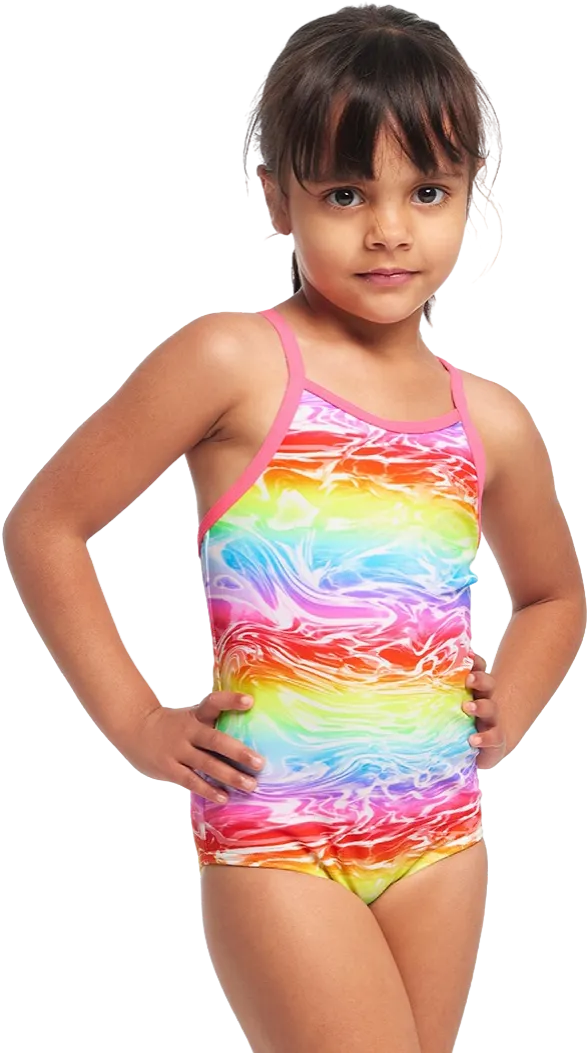 Купальник FUNKITA Toddler Girl's Lake Acid - 1