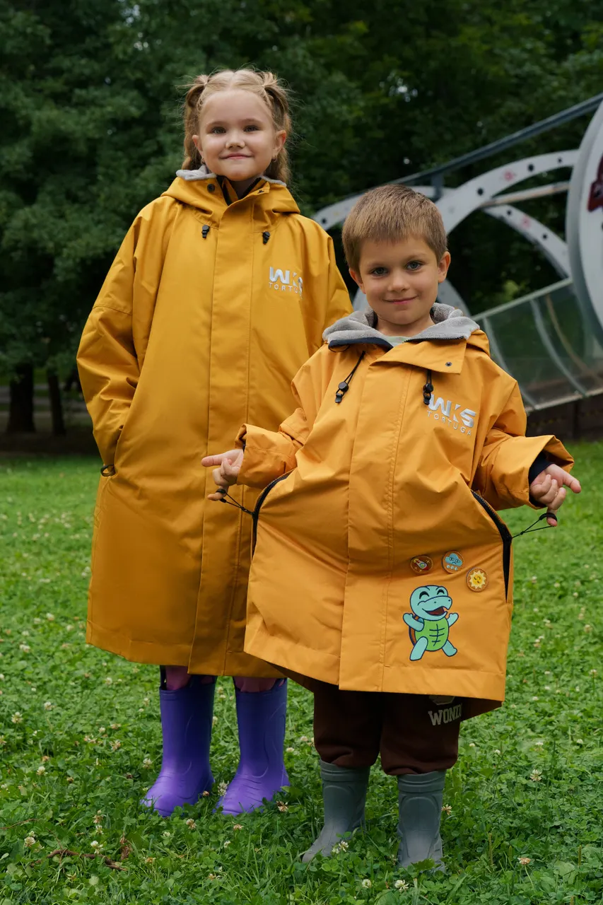 Тортуга WKS TeamLine kids, горчица/светло-серый - 6