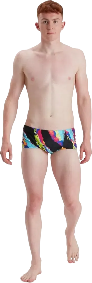 Плавки Speedo ALV V 17 CM (black/green/multi) - 1