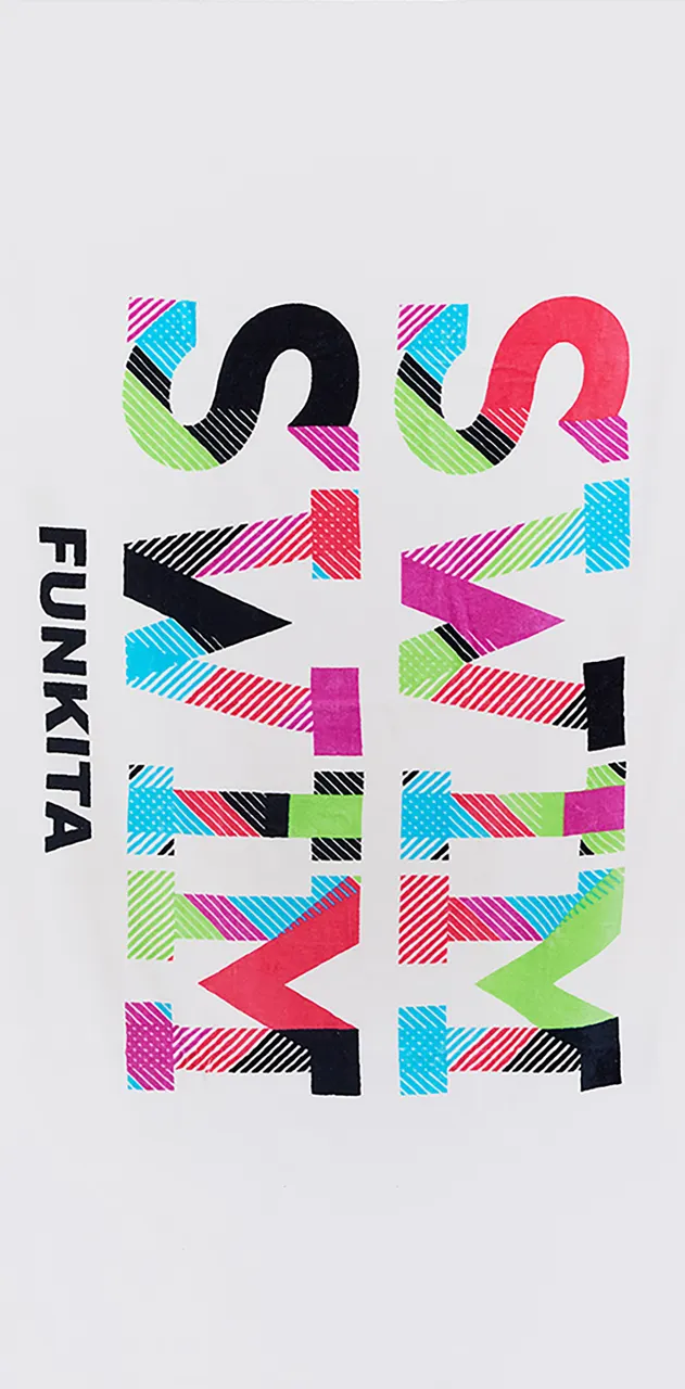 Хлопковое полотенце FUNKITA Still Swimming