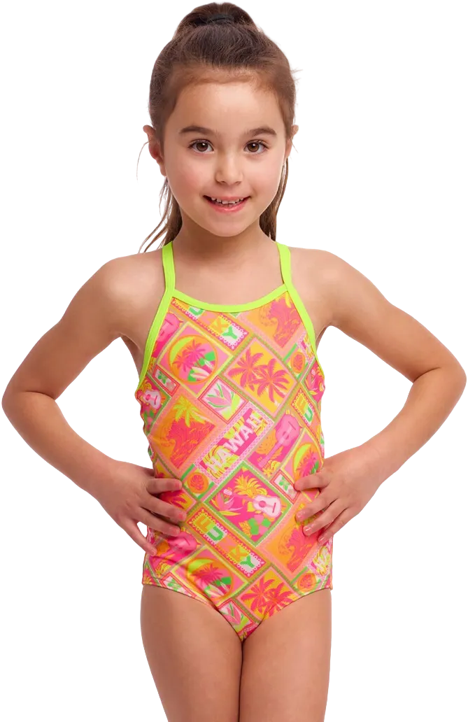 Купальник FUNKITA Toddler Girl's Hula Bula - 1