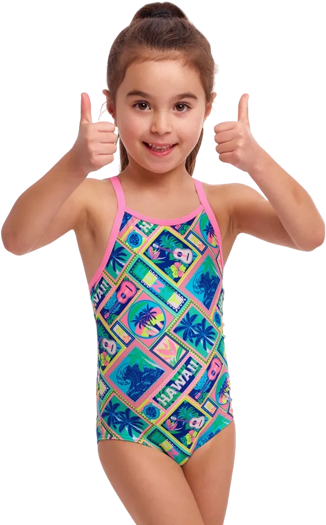Купальник FUNKITA Toddler Girl's Ukule Babe - 1