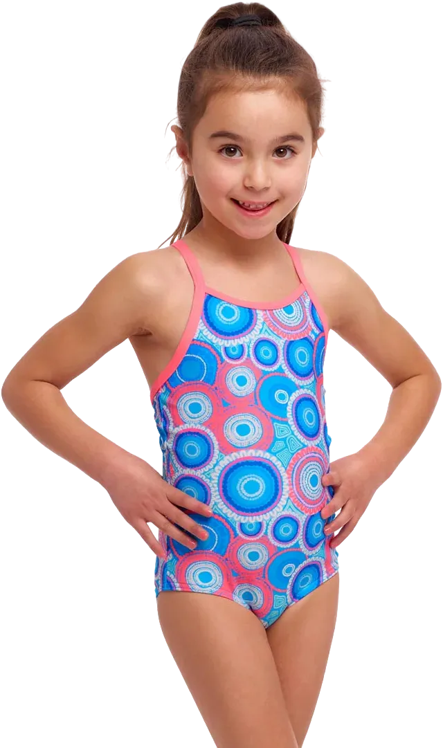 Купальник FUNKITA Toddler Girl's Bundjalung Blue - 1