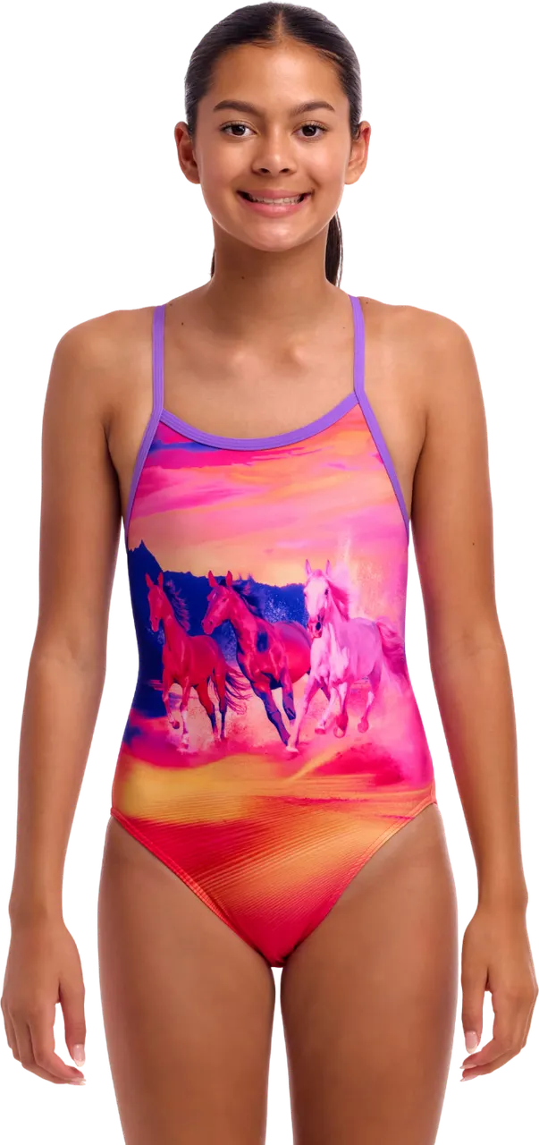 Купальник FUNKITA Girl's Go Riding (Single Strap) - 1