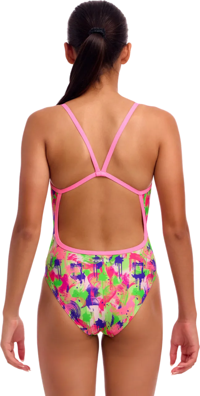 Купальник FUNKITA Girl's Splat Spot (Single Strap) - 2