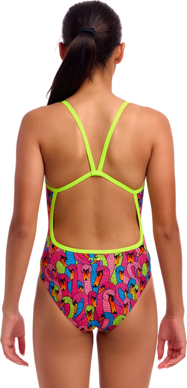 Купальник FUNKITA Girl's Swan City (Single Strap) - 2