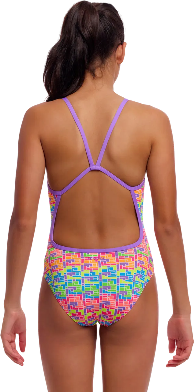 Купальник FUNKITA Girl's Jig Jag - 2