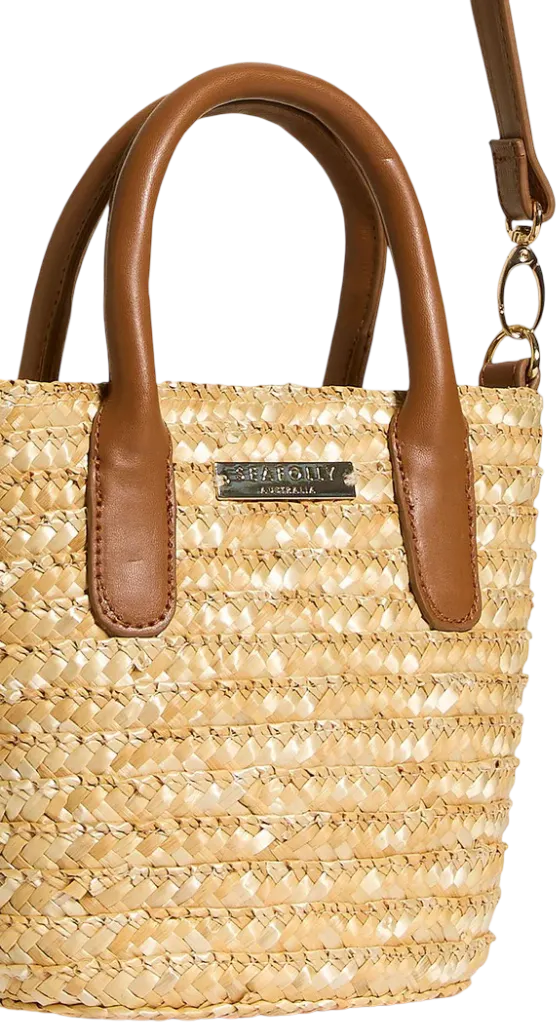 Сумка Seafolly Micro Tote Bag CarriedAway - Natural - 3